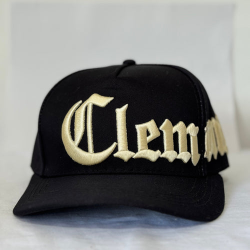 Clemont Negra con Letras Crema
